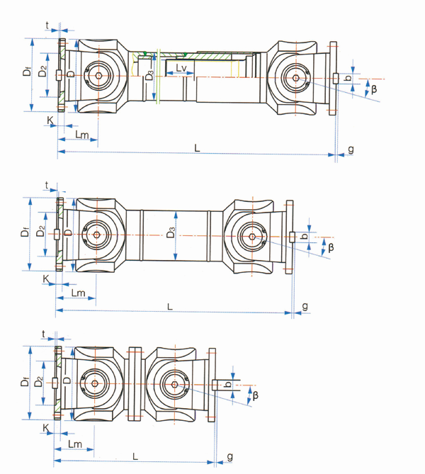 乙諦萬向軸SWC中型萬向軸參數(shù)表 乙諦萬向軸SWC中型萬向軸參數(shù)表